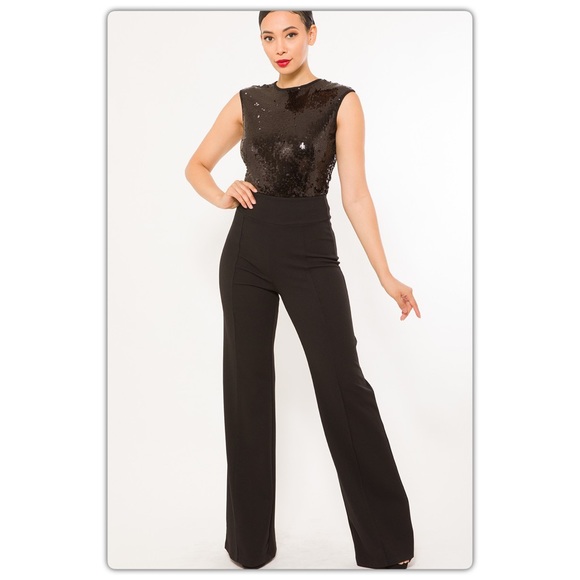 Black Sparkle Bodysuit - Picture 4 of 6